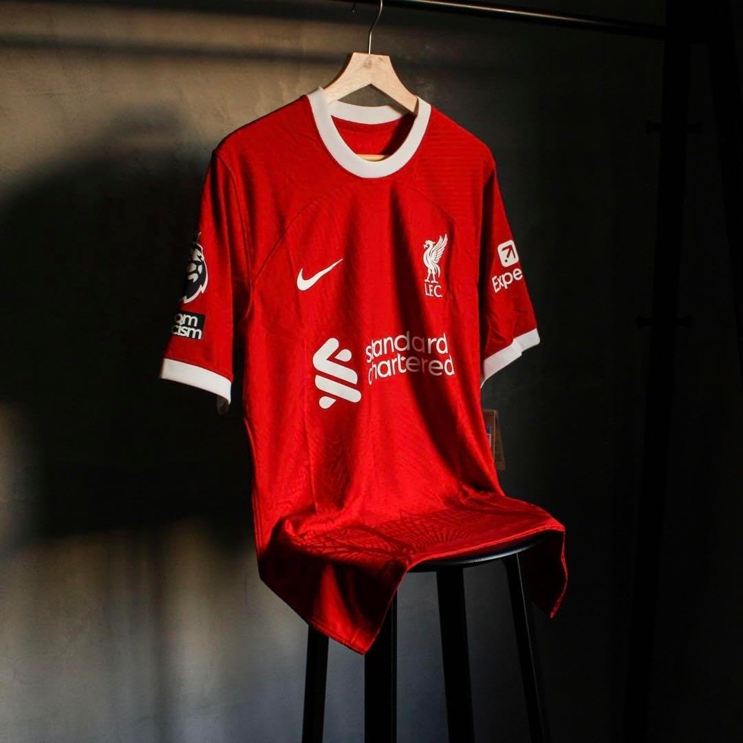 リバプール 23/24 ユニフォーム ホーム 正規品 エリオット リバプール 23-24 ホーム レプリカユニフォーム 19.ハービー